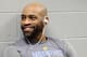 SAN ANTONIO, TX - APRIL 25: Vince Carter #15 of the Memphis Grizzlies smiles before the game against the San Antonio Spurs during Game Five of the Western Conference Quarterfinals of the 2017 NBA Playoffs on April 25, 2017 at the AT&T Center in San Anton