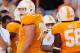 KNOXVILLE, TN - OCTOBER 15: Head coach Derek Dooley of the Tennessee Volunteers against the LSU Tigers at Neyland Stadium on October 15, 2011 in Knoxville, Tennessee. (Photo by Kevin C. Cox/Getty Images)