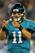 JACKSONVILLE, FL - DECEMBER 5: Quarterback Blaine Gabbert #11 of the Jacksonville Jaguars salutes a touchdown run by running back Maurice Jones-Drew #32 against the San Diego Chargers in a Monday Night Football game December 5, 2011 at EverBank Field in Jacksonville, Florida. (Photo by Al Messerschmidt/Getty Images)