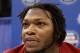 NEW ORLEANS, LA - JANUARY 06: Courtney Upshaw #41 of the Alabama Crimson Tide talks to the media at the Mercedes-Benz Superdome on January 6, 2012 in New Orleans, Louisiana. LSU and Alabama will play in the BCS National Championship on January 9th. (Photo by Chris Graythen/Getty Images)