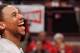 COLUMBUS, OH - DECEMBER 14: Jared Sullinger #0 of the Ohio State Buckeyes is all smiles as he warms up before a game against the South Carolina-Upstate Spartans on December 14, 2011 at Value City Arena in Columbus, Ohio. (Photo by Jamie Sabau/Getty Images)