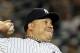 NEW YORK, NY - SEPTEMBER 22: Bartolo Colon #40 of the New York Yankees pitches against the Tampa Bay Rays on September 22, 2011 at Yankee Stadium in the Bronx borough of New York City. (Photo by Jim McIsaac/Getty Images)