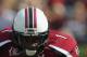 COLUMBIA, SC - OCTOBER 08: Alshon Jeffery #1 of the South Carolina Gamecocks celebrates runs with the ball during their game against the Kentucky Wildcats at Williams-Brice Stadium on October 8, 2011 in Columbia, South Carolina. (Photo by Streeter Lecka/Getty Images)