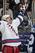 Brian Boyle celebrating after his second period goal, giving the Rangers a 2-0 lead.