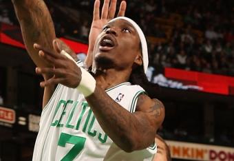 Marquis Daniels has the only Celtics points of the second quarter.