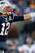FOXBORO, MA - JANUARY 10: Tom Brady #12 of the New England Patriots gestures as he lines up in the shotgun formation against the Baltimore Ravens during the 2010 AFC wild-card playoff game at Gillette Stadium on January 10, 2010 in Foxboro, Massachusetts. (Photo by Elsa/Getty Images)