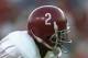12 Oct 1996: Defensive back Deshea Townsend of the Alabama Crimson Tide looks on during a game against the North Carolina State Wolfpack at Carter-Finley Stadium in Raleigh, North Carolina. Alabama won the game, 24-19. Mandatory Credit: Craig Jones /Al