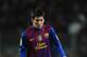 BARCELONA, SPAIN - JANUARY 15: Lionel Messi of FC Barcelona runs with the ball during the La Liga match between FC Barcelona and Real Betis Balompie at Camp Nou on January 15, 2012 in Barcelona, Spain. FC Barcelona won 4-2. (Photo by David Ramos/Getty Images)