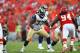KANSAS CITY, MO - AUGUST 26: Jason Smith #77 of the St. Louis Rams blocks against the Kansas City Chiefs during a pre-season game at Arrowhead Stadium on August 26, 2010 in Kansas City, Missouri. The Rams defeated the Chiefs, 14-10. (Photo by Dilip Vishwanat/Getty Images)