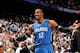 ATLANTA, GA - APRIL 22: Dwight Howard #12 of the Orlando Magic reacts after being called for a technical foul against the Atlanta Hawks during Game Three of the Eastern Conference Quarterfinals in the 2011 NBA Playoffs at Philips Arena on April 22, 2011 in Atlanta, Georgia. (Photo by Kevin C. Cox/Getty Images)