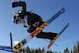 COPPER MOUNTAIN, CO - DECEMBER 09: Sarah Burke of Canada skis to seventh place in the halfpipe finals of the FIS Freestyle World Cup at the VISA US Freeskiing Grand Prix on December 9, 2011 in Copper Mountain, Colorado. (Photo by Doug Pensinger/Getty Images)