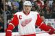 TORONTO, CANADA - JANUARY 07: Nicklas Lidstrom #5 of the Detroit Red Wings prepares for a faceoff during NHL action against the Toronto Maple Leafs at the Air Canada Centre January 7, 2012 in Toronto, Ontario, Canada. (Photo by Abelimages/Getty Images)