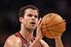 PHOENIX, AZ - JANUARY 13: Kris Humphries #43 of the New Jersey Nets shoots a free throw shot against the Phoenix Suns during the NBA game at US Airways Center on January 13, 2012 in Phoenix, Arizona. The Nets defeated the Suns 110-103. NOTE TO USER: User expressly acknowledges and agrees that, by downloading and or using this photograph, User is consenting to the terms and conditions of the Getty Images License Agreement. (Photo by Christian Petersen/Getty Images)
