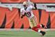 CINCINNATI, OH - SEPTEMBER 25: Ted Ginn #19 of the San Francisco 49ers returns a kickoff against the Cincinnati Bengals at Paul Brown Stadium on September 25, 2011 in Cincinnati, Ohio. (Photo by Jamie Sabau/Getty Images)