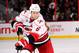 OTTAWA, ON - NOVEMBER 27: Tim Gleason #6 of the Carolina Hurricanes sends a pass down low in a game against the Ottawa Senators at Scotiabank Place on November 27, 2011 in Ottawa, Canada. (Photo by Phillip MacCallum/Getty Images)
