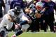 FOXBORO, MA - OCTOBER 17: Danny Woodhead #39 of the New England Patriots is caught by Ray Lewis #52 of the Baltimore Ravens in the first second half at Gillette Stadium on October 17, 2010 in Foxboro, Massachusetts. The Patriot won 23-20 in overtime. (Photo by Jim Rogash/Getty Images)