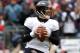 FOXBORO, MA - JANUARY 22: Joe Flacco #5 of the Baltimore Ravens looks to throw a pass against the New England Patriots during their AFC Championship Game at Gillette Stadium on January 22, 2012 in Foxboro, Massachusetts. (Photo by Jim Rogash/Getty Images)
