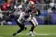 FOXBORO, MA - JANUARY 22: Rob Gronkowski #87 of the New England Patriots gets tackle by Bernard Pollard #31 of the Baltimore Ravens during their AFC Championship Game at Gillette Stadium on January 22, 2012 in Foxboro, Massachusetts. (Photo by Al Bello/Getty Images)