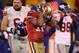 Williams had a crucial fumble in overtime that set up the Giants game-winning kick.