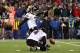 FOXBORO, MA - JANUARY 22: Billy Cundiff #7 of the Baltimore Ravens miss a game tying field goal late in the fourth quarter against the New England Patriots during their AFC Championship Game at Gillette Stadium on January 22, 2012 in Foxboro, Massachusetts. (Photo by Al Bello/Getty Images)