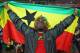 LONDON, ENGLAND - MARCH 29: Ghana fans celebrate after the international friendly match between England and Ghana at Wembley Stadium on March 29, 2011 in London, England. (Photo by Julian Finney/Getty Images)