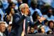 CHAPEL HILL, NC - JANUARY 07: Coach Roy Williams of the North Carolina Tar Heels shouts instructions to his team against the Boston College Eagles during play at the Dean Smith Center on January 7, 2012 in Chapel Hill, North Carolina. (Photo by Grant Halverson/Getty Images)