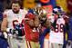 SAN FRANCISCO, CA - JANUARY 22: Kyle Williams #10 of the San Francisco 49ers reacts after he fumbled the ball on a punt return which the New York Giants recovered in overtime during the NFC Championship Game at Candlestick Park on January 22, 2012 in San Francisco, California. (Photo by Ezra Shaw/Getty Images)