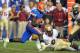 GAINESVILLE, FL - NOVEMBER 26: Running back Chris Rainey #1 of the Florida Gators rushes upfield against the Florida State Seminoles November 26, 2011 at Ben Hill Griffin Stadium in Gainesville, Florida. FSU won 21 - 7. (Photo by Al Messerschmidt/Getty Images)