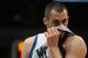 MINNEAPOLIS, MN - APRIL 1: Kevin Love #42 of the Minnesota Timberwolves reacts to a foul during the second half of a basketball game against the Miami Heat at Target Center on April 1, 2011 in Minneapolis, Minnesota. Heat defeated the Timberwolves 111- 92. NOTE TO USER: User expressly acknowledges and agrees that, by downloading and or using this Photograph, user is consenting to the terms and conditions of the Getty Images License Agreement. (Photo by Hannah Foslien /Getty Images)