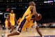 LOS ANGELES, CA - JANUARY 13: Kobe Bryant #24 of the Los Angeles Lakers drives in for a basket against the Cleveland Cavaliers at Staples Center on January 13, 2012 in Los Angeles, California. NOTE TO USER: User expressly acknowledges and agrees that, by downloading and or using this photograph, User is consenting to the terms and conditions of the Getty Images License Agreement. (Photo by Stephen Dunn/Getty Images)