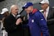 Giants head coach Tom Coughlin being interviewed by Terry Bradshaw after the NFC Championship Game.