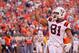 CHARLOTTESVILLE, VA - NOVEMBER 26: Jarrett Boykin #81 of the Virginia Tech Hokies celebrates after scoring a touchdown against the Virginia Cavaliers at Scott Stadium on November 26, 2011 in Charlottesville, Virginia. (Photo by Geoff Burke/Getty Images)