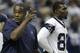 Ray Sherman, new Rams Wide Receiver Coach, with Dez Bryant