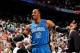 ATLANTA, GA - APRIL 22: Dwight Howard #12 of the Orlando Magic reacts after being called for a technical foul against the Atlanta Hawks during Game Three of the Eastern Conference Quarterfinals in the 2011 NBA Playoffs at Philips Arena on April 22, 2011 in Atlanta, Georgia. (Photo by Kevin C. Cox/Getty Images)