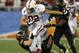 GLENDALE, AZ - JANUARY 02: Coby Fleener #82 of the Stanford Cardinal runs for yards after the catch against the Oklahoma State Cowboys during the Tostitos Fiesta Bowl on January 2, 2012 at University of Phoenix Stadium in Glendale, Arizona. (Photo by Donald Miralle/Getty Images)