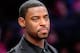 LOS ANGELES, CA - FEBRUARY 18: Tyreke Evans #6 of the Sacramento Kings, who is missing the game due to injury, looks on during the T-Mobile Rookie Challenge and Youth Jam at Staples Center on February 18, 2011 in Los Angeles, California. (Photo by Kevork Djansezian/Getty Images)
