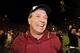 ORLANDO, FL - DECEMBER 29: Coach Jimbo Fisher of the Florida State Seminoles celebrates a victory against the Notre Dame Fight Irish in the 2011 Champs Sports Bowl December 29, 2011 at the Florida Citrus Bowl in Orlando, Florida. FSU won 18 15. (Photo by Al Messerschmidt/Getty Images)