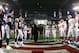 GLENDALE, AZ - FEBRUARY 03: Hall of Famer Ronnie Lott performs the coin toss before the New York Giants take on the New England Patriots during Super Bowl XLII on February 3, 2008 at the University of Phoenix Stadium in Glendale, Arizona. (Photo by Harry How/Getty Images)