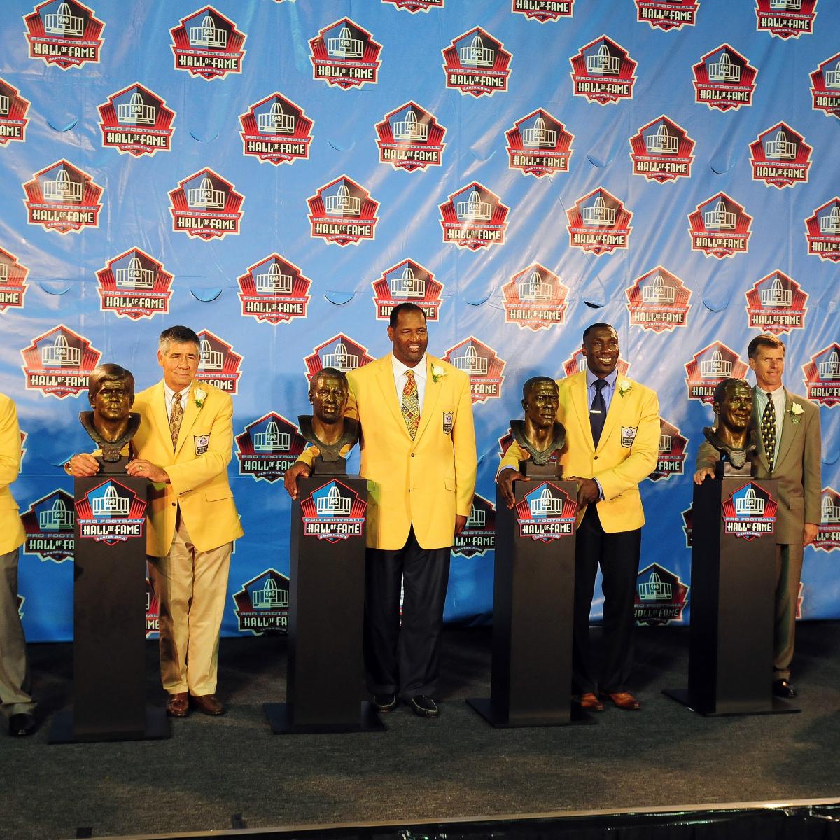 2012 Pro Football Hall of Fame: Complete List of Inductees to Canton | Bleacher Report