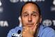 NEW YORK, NY - JULY 08: General manager Brian Cashman of the New York Yankees speaks to the media after the game against the Tampa Bay Rays was postponed due to rain on July 8, 2011 at Yankee Stadium in the Bronx borough of New York City. (Photo by Jim McIsaac/Getty Images)