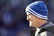 BALTIMORE, MD - DECEMBER 11: Peyton Manning #18 of the Indianapolis Colts looks on from the sidelines during the second half against the Baltimore Ravens at M&T Bank Stadium on December 11, 2011 in Baltimore, Maryland. (Photo by Rob Carr/Getty Images)