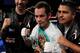 NEW YORK - OCTOBER 22: Nonito Donaire of the Philippines celebrates defeating Omar Narvaez of Argentina and defending his WBC, WBO World Bantamweight Titles at Madison Square Garden on October 22, 2011 in New York City. (Photo by Chris Trotman/Getty Images)