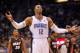 ORLANDO, FL - DECEMBER 21: Dwight Howard #12 of the Orlando Magic argues a call during a preseason game against the Miami Heat at Amway Center on December 21, 2011 in Orlando, Florida. NOTE TO USER: User expressly acknowledges and agrees that, by downloading and/or using this Photograph, User is consenting to the terms and conditions of the Getty Images License Agreement. (Photo by Mike Ehrmann/Getty Images)