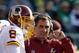 PHILADELPHIA, PA - JANUARY 01: Rex Grossman #8 of the Washington Redskins talks with head coach Mike Shanahan during the second half against the Philadelphia Eagles at Lincoln Financial Field on January 1, 2012 in Philadelphia, Pennsylvania. (Photo by Rob Carr/Getty Images)
