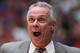 TUCSON, AZ - MARCH 19: Head coach Bo Ryan of the Wisconsin Badgers coaches his team against the Kansas State Wildcats in the third round of the 2011 NCAA men's basketball tournament at McKale Center on March 19, 2011 in Tucson, Arizona. (Photo by Christian Petersen/Getty Images)