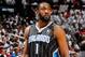 ATLANTA, GA - APRIL 24: Gilbert Arenas #1 of the Orlando Magic against the Atlanta Hawks during Game Four of the Eastern Conference Quarterfinals in the 2011 NBA Playoffs at Philips Arena on April 24, 2011 in Atlanta, Georgia. NOTE TO USER: User expressly acknowledges and agrees that, by downloading and or using this photograph, User is consenting to the terms and conditions of the Getty Images License Agreement. (Photo by Kevin C. Cox/Getty Images)