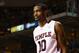 PHILADELPHIA, PA - DECEMBER 10: Ramone Moore #10 of the Temple Owls looks on against the Villanova Wildcats at the Liacouras Center on December 10, 2011 in Philadelphia, Pennsylvania. (Photo by Chris Chambers/Getty Images)