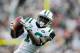 LANDOVER, MD - DECEMBER 04: Santonio Holmes #10 of the New York Jets catches a 30 yard touchdown pass from Mark Sanchez #6 of the New York Jets against the Washington Redskins at FedExField on December 4, 2011 in Landover, Maryland. (Photo by Patrick McDermott/Getty Images)