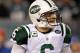 PHILADELPHIA, PA - DECEMBER 18: Mark Sanchez #6 of the New York Jets walks to the sidelines against the Philadelphia Eagles at Lincoln Financial Field on December 18, 2011 in Philadelphia, Pennsylvania. (Photo by Rob Carr/Getty Images)