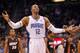 ORLANDO, FL - DECEMBER 21: Dwight Howard #12 of the Orlando Magic argues a call during a preseason game against the Miami Heat at Amway Center on December 21, 2011 in Orlando, Florida. NOTE TO USER: User expressly acknowledges and agrees that, by downloading and/or using this Photograph, User is consenting to the terms and conditions of the Getty Images License Agreement. (Photo by Mike Ehrmann/Getty Images)